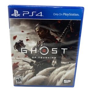 Ghost of Tsushima Video Game for PlayStation 4 PS4 Factory Sealed